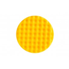 MIRKA Желтый поролоновый полировальный диск 150 мм, рельефный 